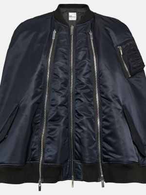 Bomber jakna oversized Noir Kei Ninomiya crna