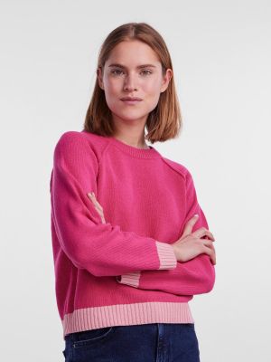 Pullover Pieces rosa
