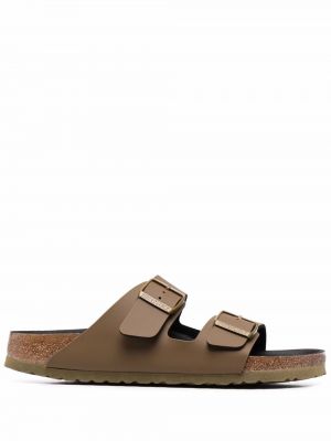 Öppen tå sandaletter Birkenstock grön