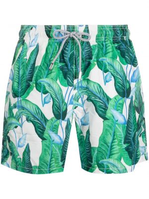 Trykt shorts Mc2 Saint Barth hvit