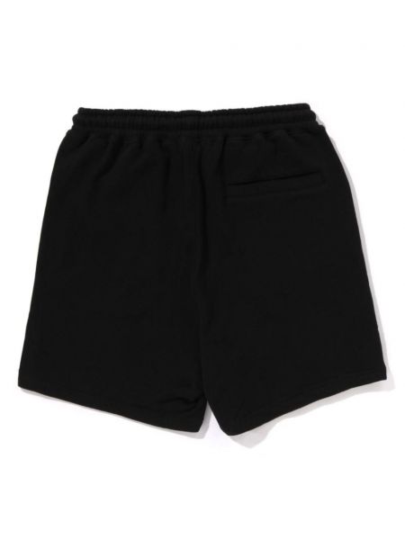 Shorts mit stickerei aus baumwoll A Bathing Ape® schwarz