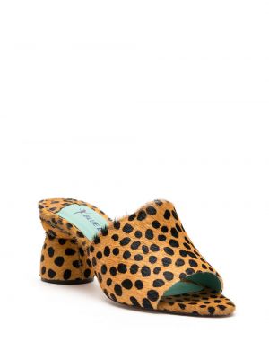 Sandalias con estampado leopardo Blue Bird Shoes