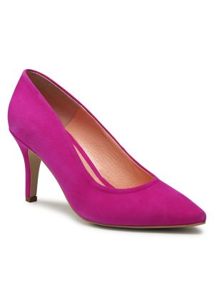 Полуотворени обувки с ток Baldaccini розово
