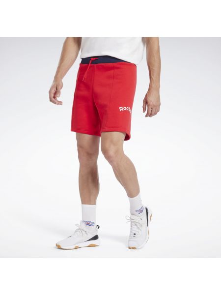 Pantaloni sport Reebok roșu