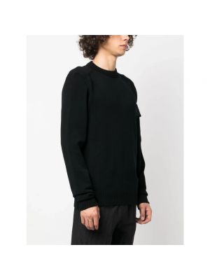 Suéter de cuello redondo C.p. Company negro
