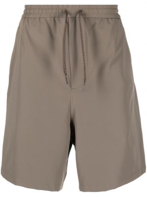 Kratke hlače Emporio Armani smeđa