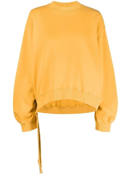Asymmetrischer sweatshirt The Attico orange