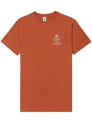 T-shirt Sporty & Rich orange