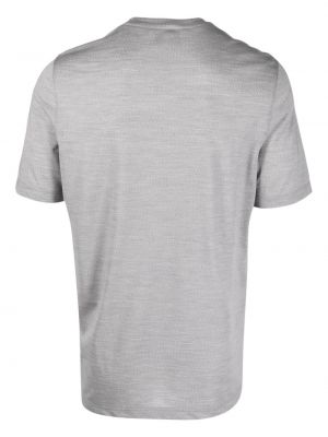 Vlněné tričko D4.0 šedé