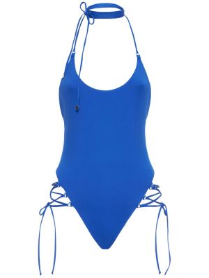 Viendaļīgs peldkostīms The Attico zils