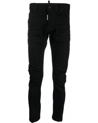 Stretch jeans Dsquared2 svart