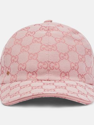 Kepurė su snapeliu Gucci rožinė