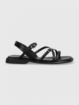Kožené sandály Vagabond černé