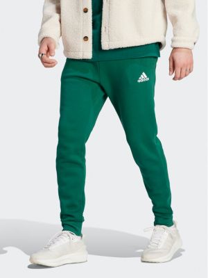 Sportinės kelnes Adidas žalia