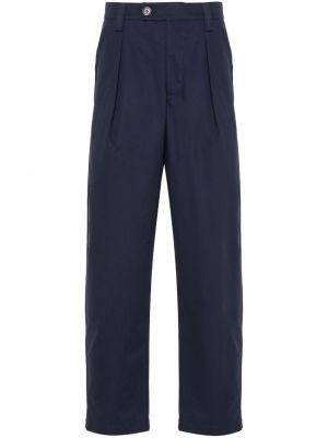 Pantalon slim plissé A.p.c. bleu