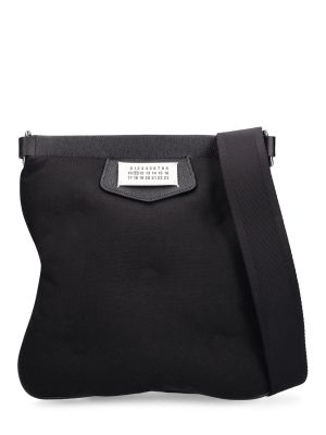Τσάντα χιαστί Maison Margiela μαύρο