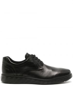 Pantofi derby din piele Ecco negru