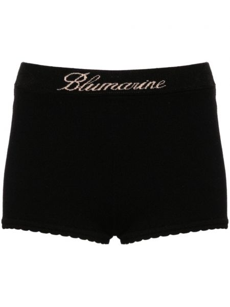 Jakardi shortsit Blumarine musta