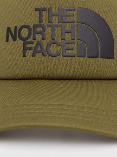 Czapka z daszkiem z nadrukiem The North Face zielona