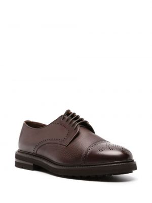 Chaussures oxford en cuir Henderson Baracco marron