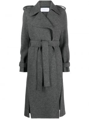 Manteau en laine Harris Wharf London gris