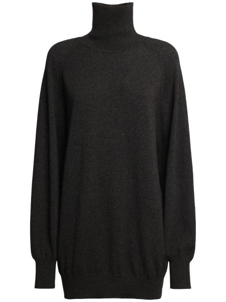 Cashmere turtleneck Khaite grå