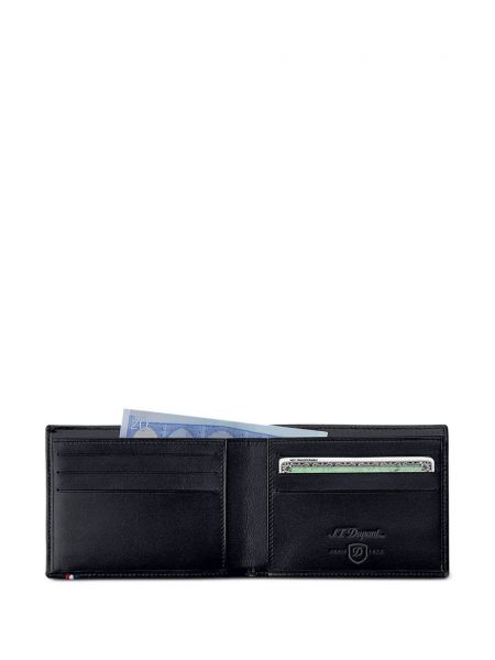Kožená peněženka S.t. Dupont černá