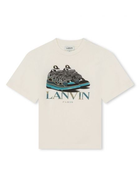 Printti puuvilla t-paita tytöille Lanvin Enfant