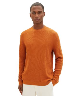 Pullover Tom Tailor arancione
