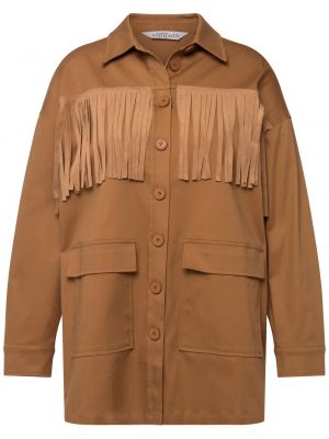 Демисезонная куртка Studio Untold коричневая