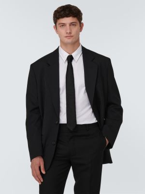 Svilena kravata Dolce&gabbana črna