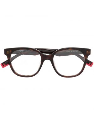 Korekciniai akiniai Fendi Eyewear ruda