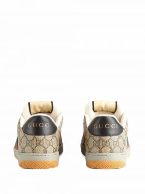 Sneakersy sznurowane koronkowe Gucci Screener