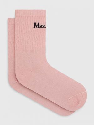 Кашмирени чорапи Max Mara Leisure розово