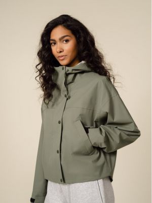 Laza szabású kabát Outhorn zöld