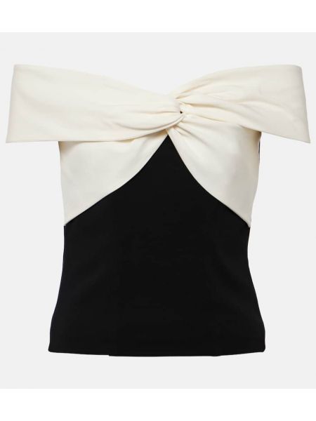 Top Roland Mouret hvid