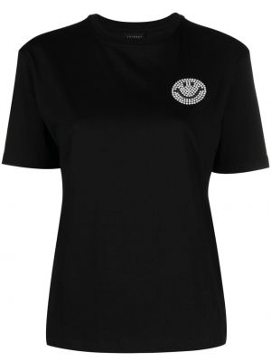 Bavlnené tričko Joshua Sanders čierna