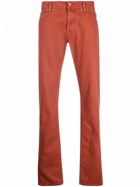 Pantalones rectos Jacob Cohen naranja