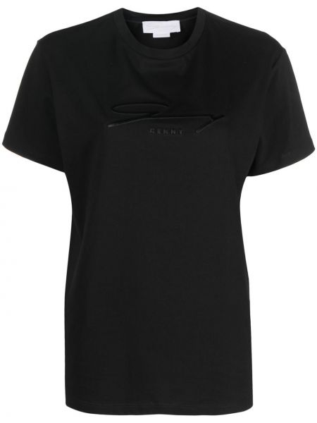T-shirt mit rundem ausschnitt Genny schwarz
