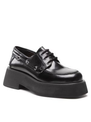 Ниски обувки Simple черно