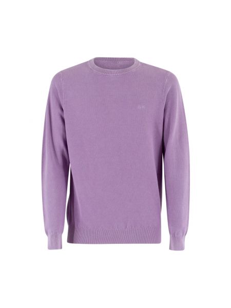 Sweter Sun68 fioletowy