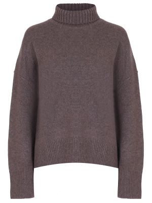 Кашемировый свитер Addicted коричневый