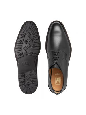 Zapatos derby de cuero Moreschi negro