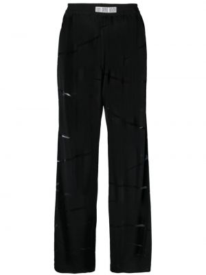 Rovné kalhoty Lgn Louis Gabriel Nouchi černé