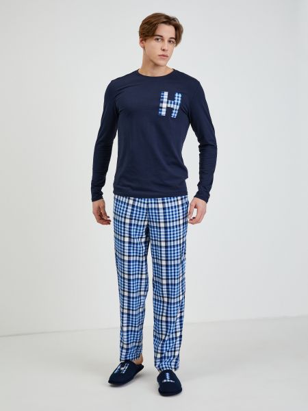 Pyžamo Tommy Hilfiger modré
