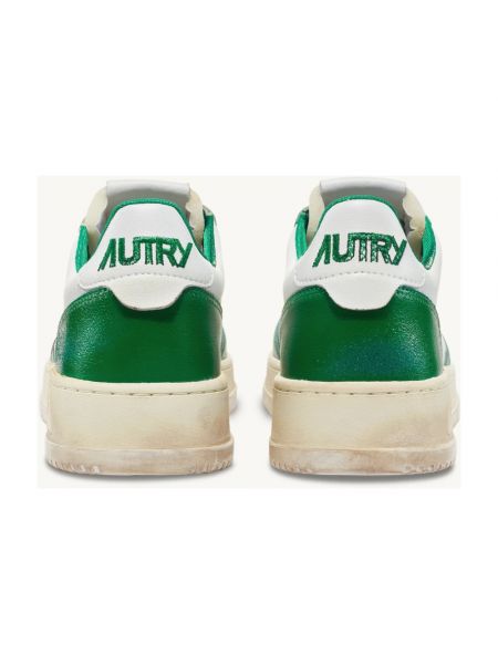 Sneakersy skórzane retro Autry
