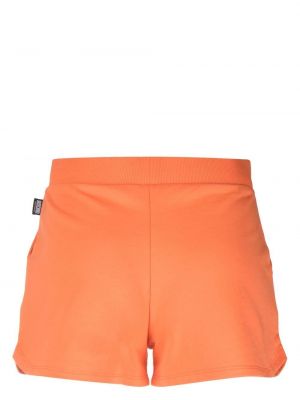 Shorts mit print Moschino orange