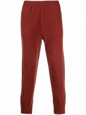 Pantalones de chándal de cachemir Extreme Cashmere rojo