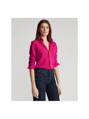 Blusa acolchada Polo Ralph Lauren rosa