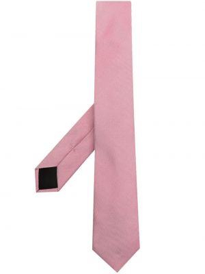 Jedwabny krawat Givenchy różowy